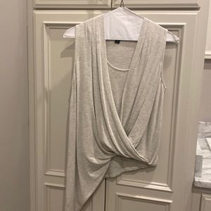 Classy sleeveless layered angled hem Fifteen Twenty Shirt